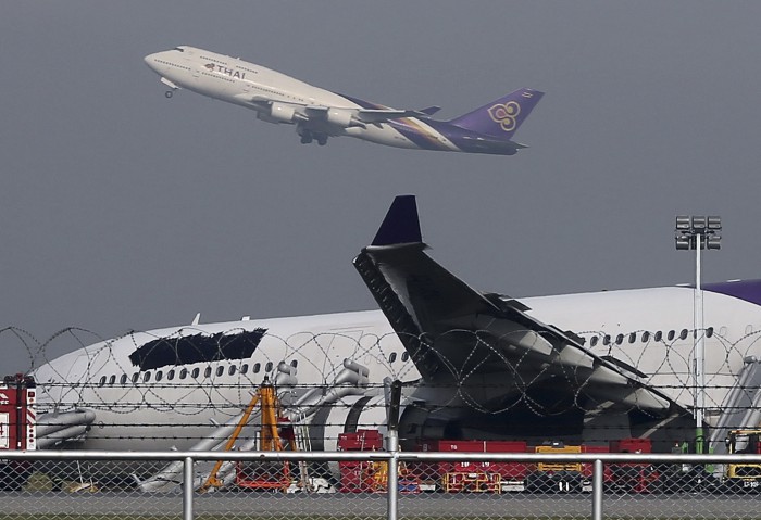 APTOPIX Thailand Plane Accident