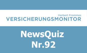 VM NewsQuiz Nr.92 Insurance Quiz