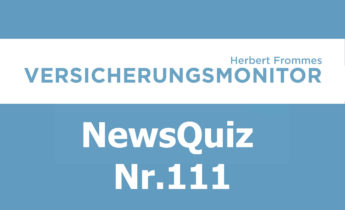 VM NewsQuiz Nr. 111 Insurance Versicherungs Quiz