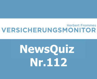 VM NewsQuiz Nr. 112 Insurance Versicherungs Quiz