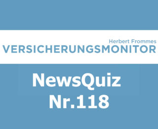 Versicherungsmonitor VMNewsQuiz Versicherungsquiz 118