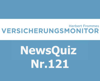 Versicherungsmonitor VMNewsQuiz Versicherungsquiz 121