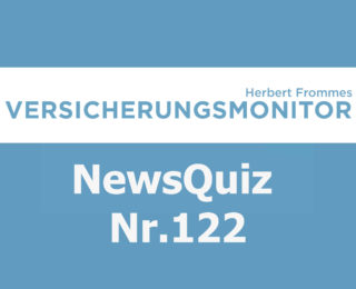 Versicherungsmonitor VMNewsQuiz Versicherungsquiz 122