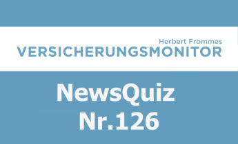 Versicherungsmonitor VMNewsQuiz Versicherungsquiz 126