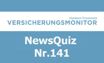 Versicherungsmonitor VMNewsQuiz Versicherungsquiz 141
