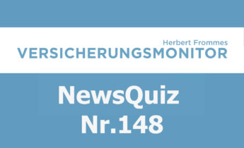 Versicherungsmonitor VMNewsQuiz Versicherungsquiz 148