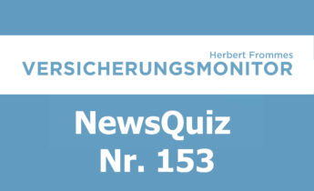 Versicherungsmonitor VMNewsQuiz Versicherungsquiz 153