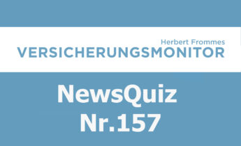 Versicherungsmonitor VMNewsQuiz Versicherungsquiz 157