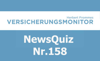 Versicherungsmonitor VMNewsQuiz Versicherungsquiz 158