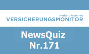 Versicherungsmonitor VMNewsQuiz Versicherungsquiz 171