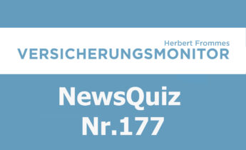Versicherungsmonitor VMNewsQuiz Versicherungsquiz 177