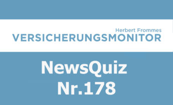 Versicherungsmonitor VMNewsQuiz Versicherungsquiz 178