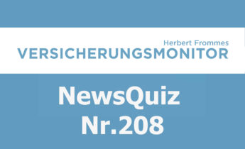 Versicherungsmonitor VMNewsQuiz Versicherungsquiz 208
