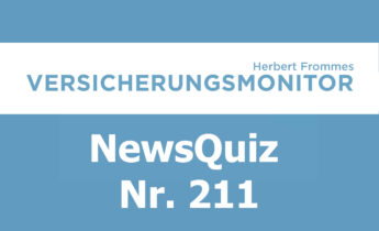 Versicherungsmonitor VMNewsQuiz Versicherungsquiz 211