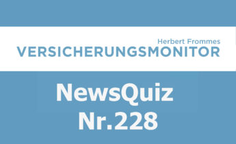 Versicherungsmonitor VMNewsQuiz Versicherungsquiz 228