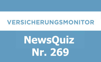 Versicherungsmonitor VMNewsQuiz Versicherungsquiz 269