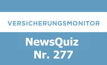 Versicherungsmonitor VMNewsQuiz Versicherungsquiz 277