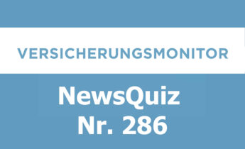 Versicherungsmonitor VMNewsQuiz Versicherungsquiz 286