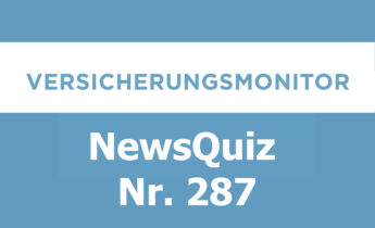 Versicherungsmonitor VMNewsQuiz Versicherungsquiz 287