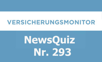 Versicherungsmonitor VMNewsQuiz Versicherungsquiz 293