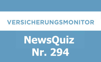 Versicherungsmonitor VMNewsQuiz Versicherungsquiz 294