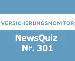 Versicherungsmonitor VMNewsQuiz Versicherungsquiz 301