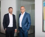 sowie Christoph Borgert und Daniel Schweigatz, Geschäftsführer der FM LeasingPartner GmbH