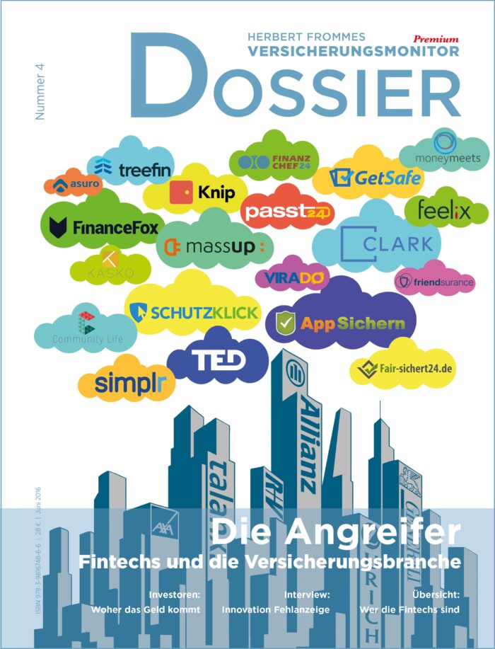 Versicherungsmonitor Dossier Nr. 4 Die Angreifer: Fintechs und die Versicherungsbranche