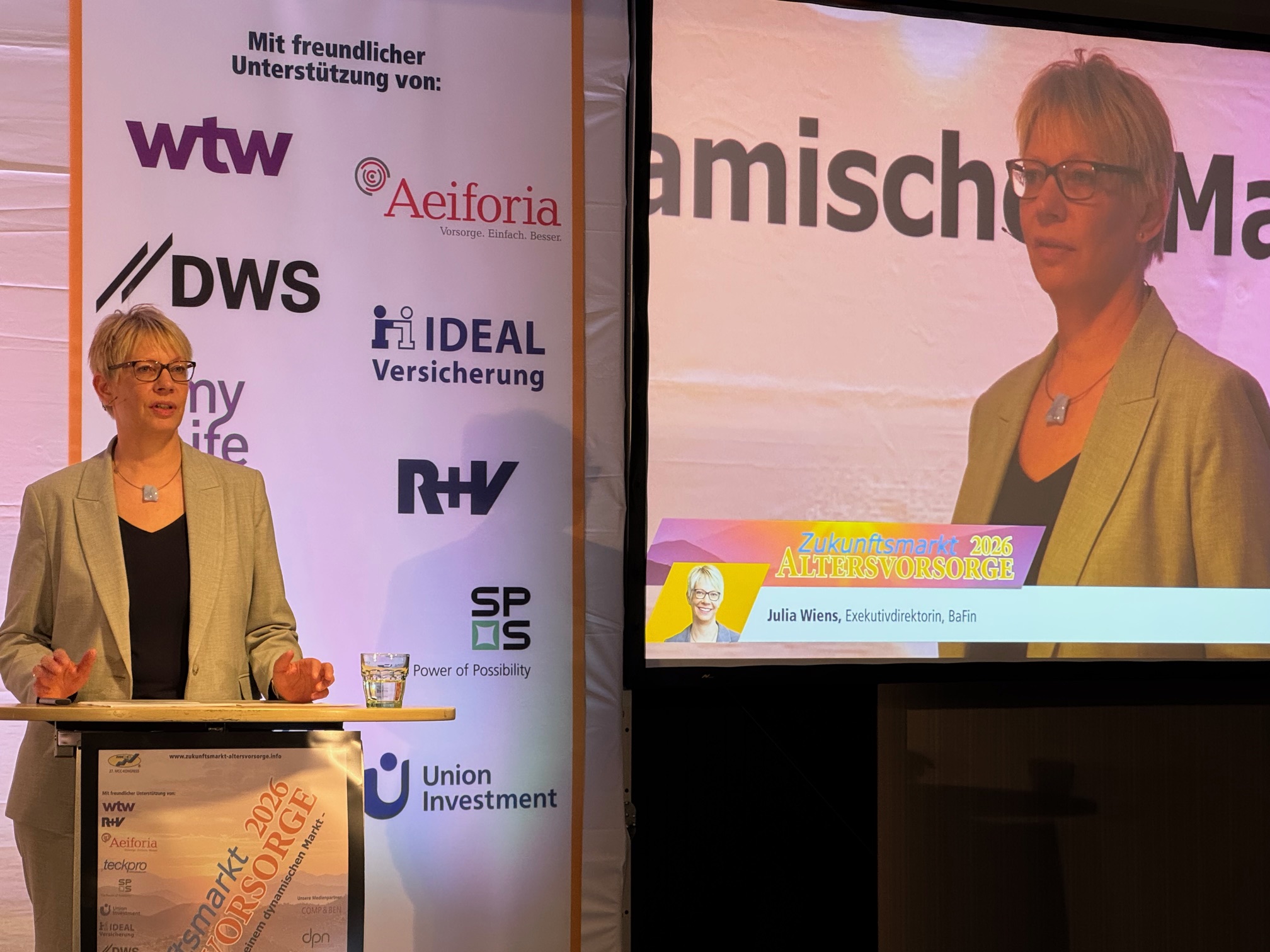 BaFin-Aufseherin Wiens: Die Lebensversicherer haben es in der Hand