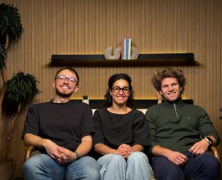 Waniwani Gründerteam, es fehlt Raphaël Vullierme